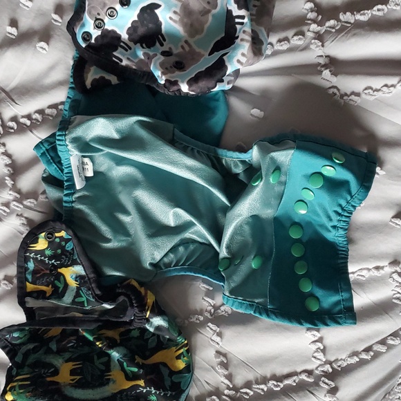 Thirsties Size One Cloth Diaper Covers - Picture 5 of 5